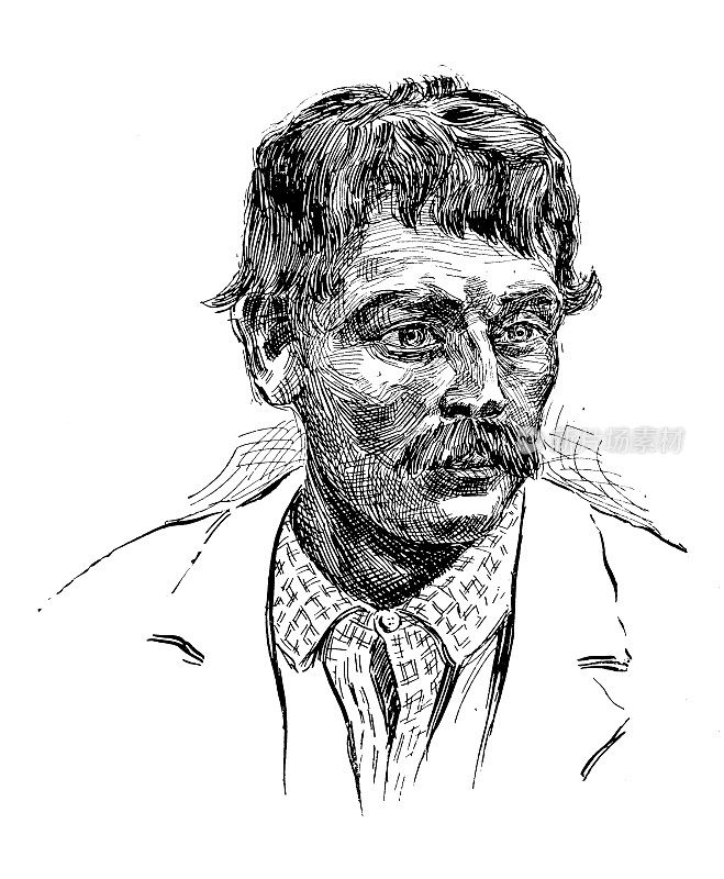 1897年的运动和消遣:山人肖像