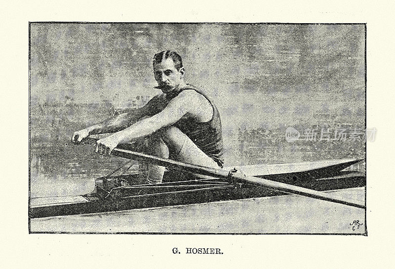 G・H・霍斯默:维多利亚时代的桨手，双桨，赛艇，19世纪90年代体育史