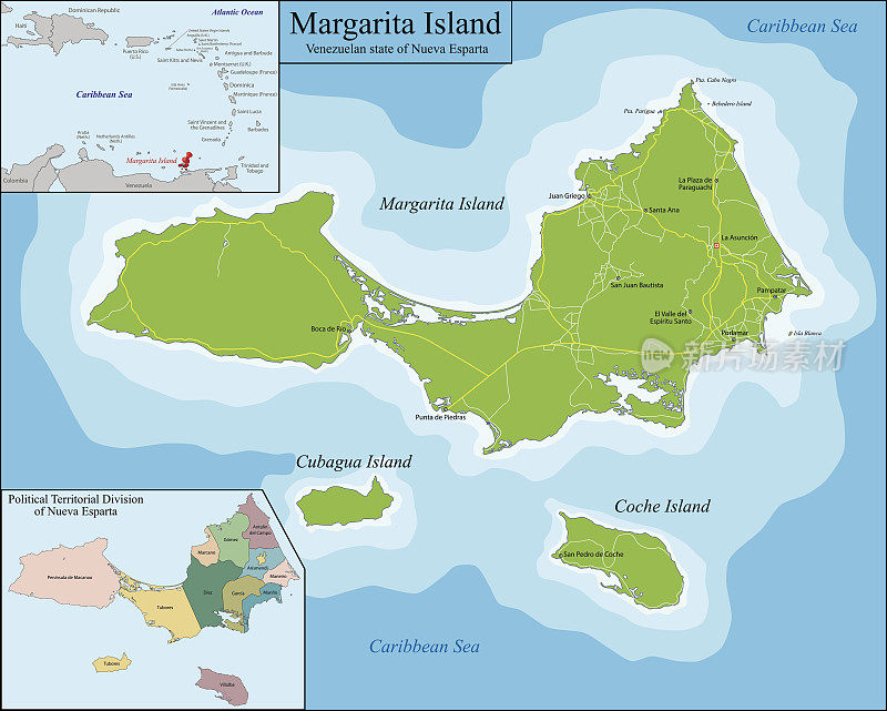 玛格丽特岛地图