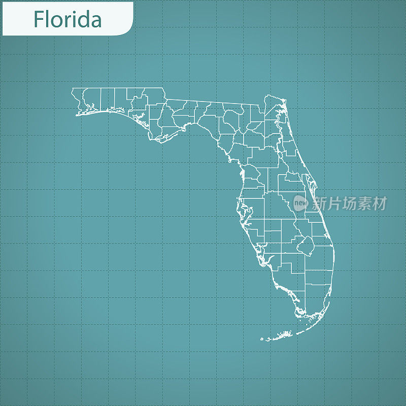 福罗里达州地图