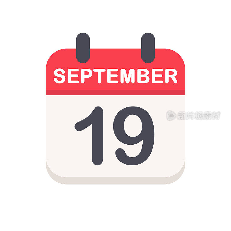 9月19日-日历图标