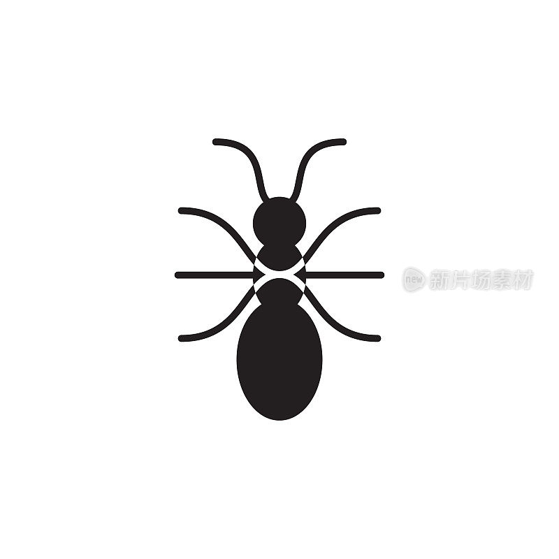 黑蚂蚁科技logo设计