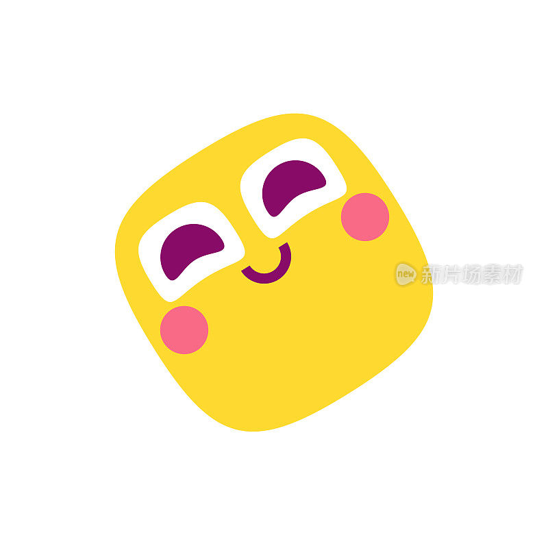 Emoticon立方体形状设计