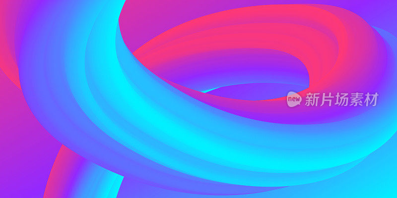流体抽象设计紫色梯度背景