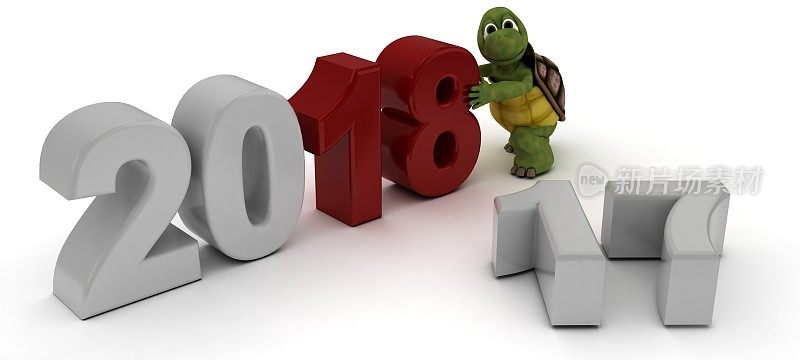 乌龟带来新的一年