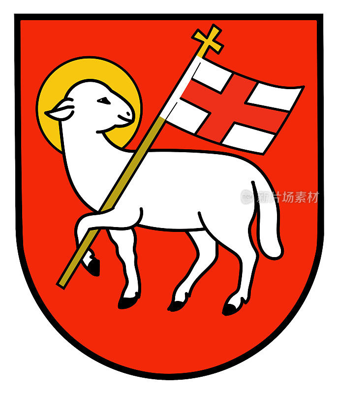 Bressanone的盾徽-意大利。