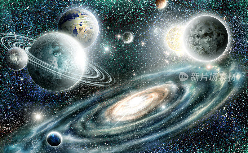 太阳系和螺旋星系