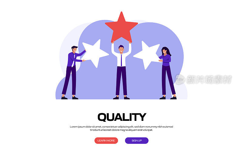 核心价值概念矢量插图网站横幅，广告和营销材料，在线广告，业务演示等。