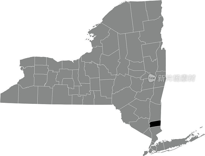 美国纽约普特南县的位置地图