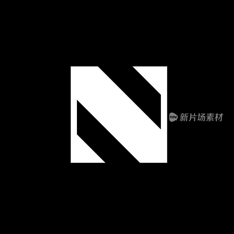 字母N标志