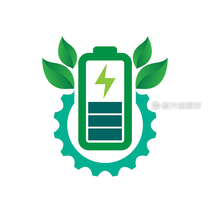 生态能源图标概念