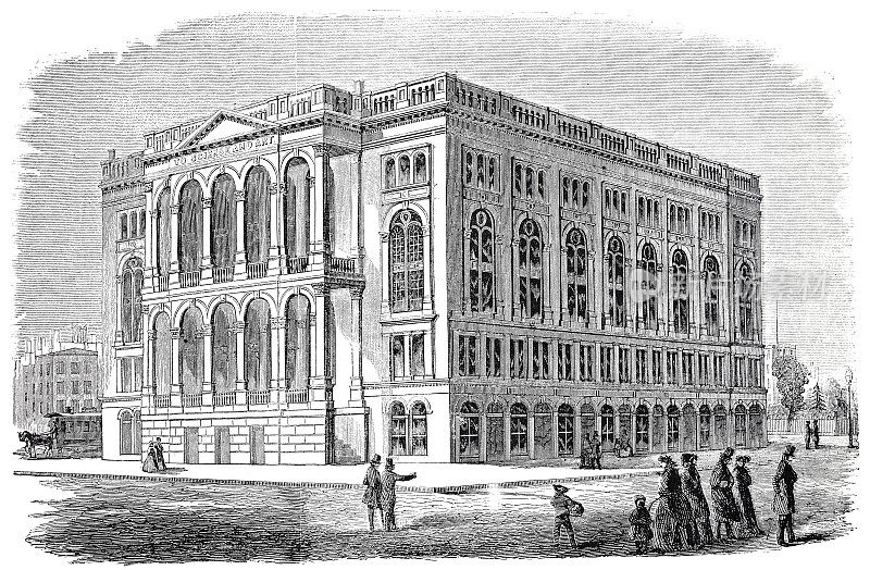 纽约，库珀联盟，免费教育机构，1861年