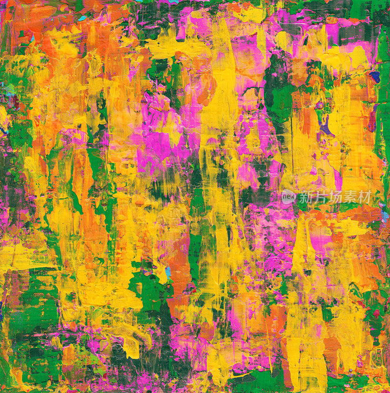 抽象的彩色画