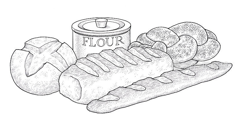 面包插图