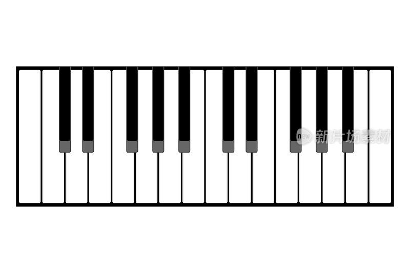手风琴键盘插图