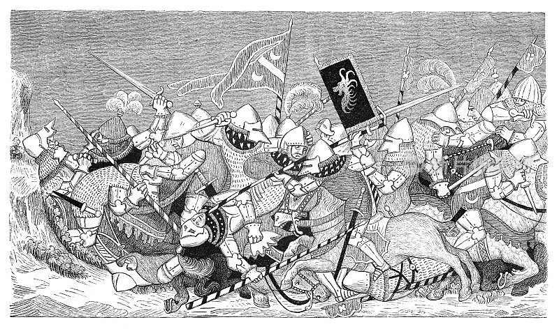 1386年的中世纪瑞士森帕赫战役