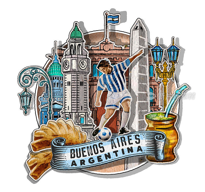 阿根廷布宜诺斯艾利斯的重要建筑和符号
