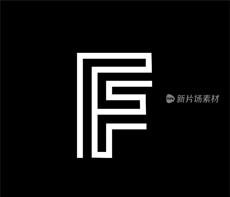 基于F字母的Logo