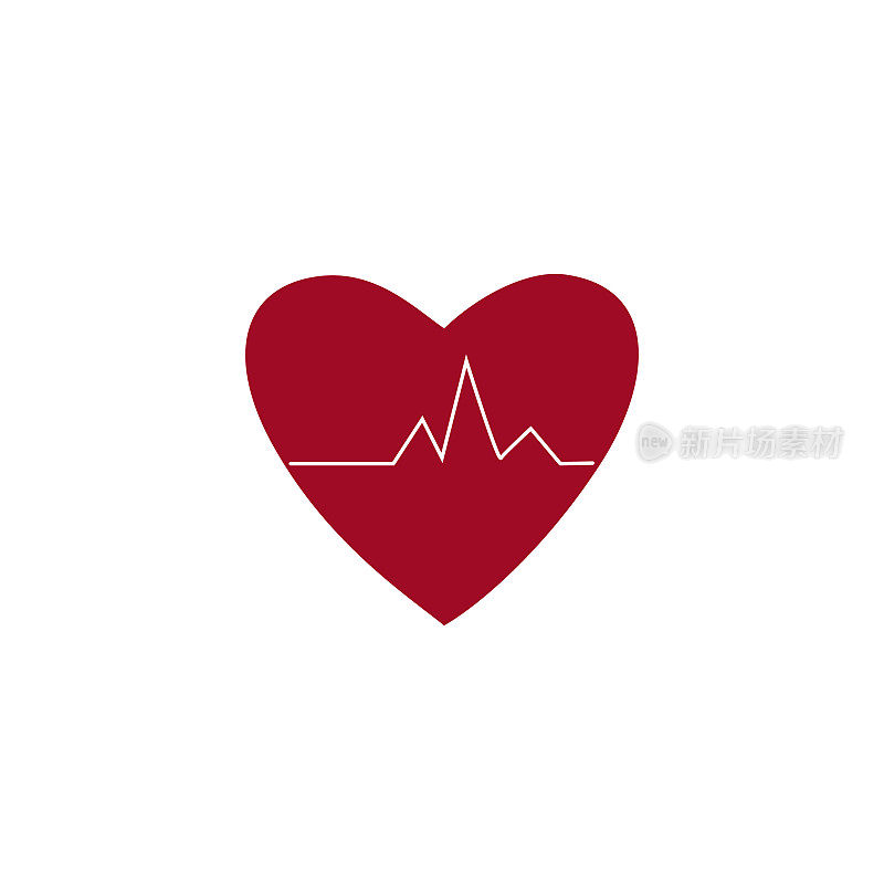 远程医疗和电子保健概念。心脏病。在线医疗服务。心脏病专家。卫生保健服务矢量图。