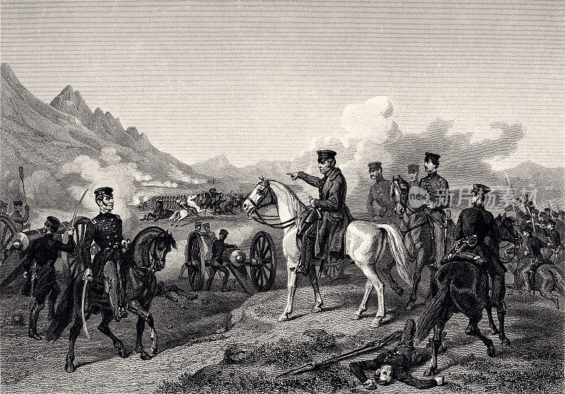 扎卡里・泰勒将军:1847年布埃纳维斯塔战役。(XXXL有很多细节)