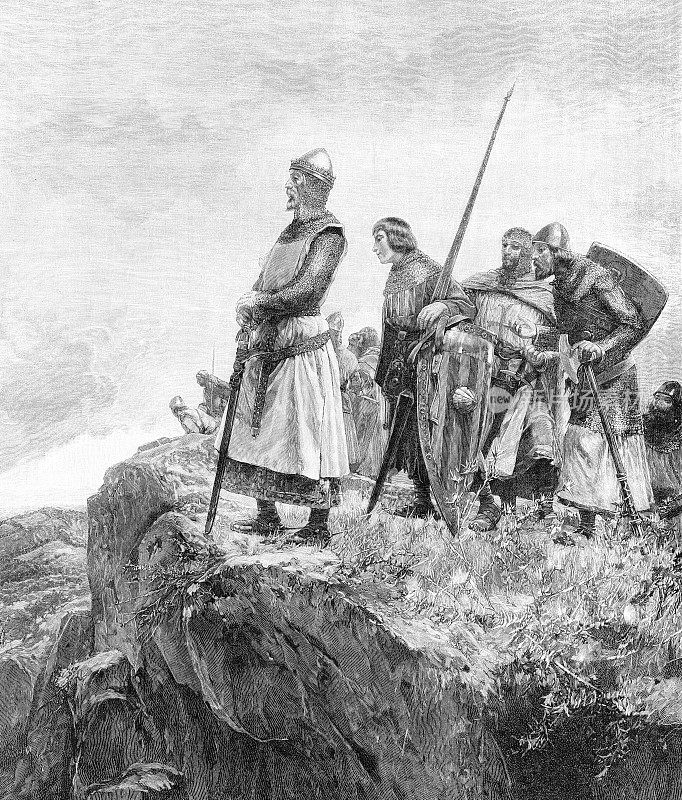 1285年，阿拉贡的彼得三世在帕尼萨尔山口