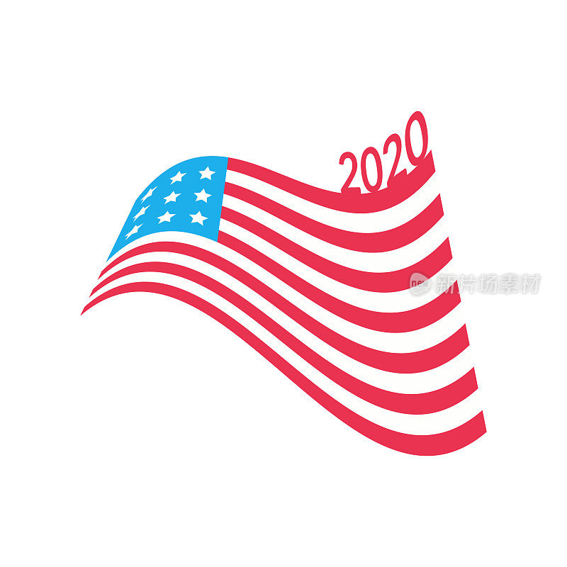 美国2020年大选设计元素