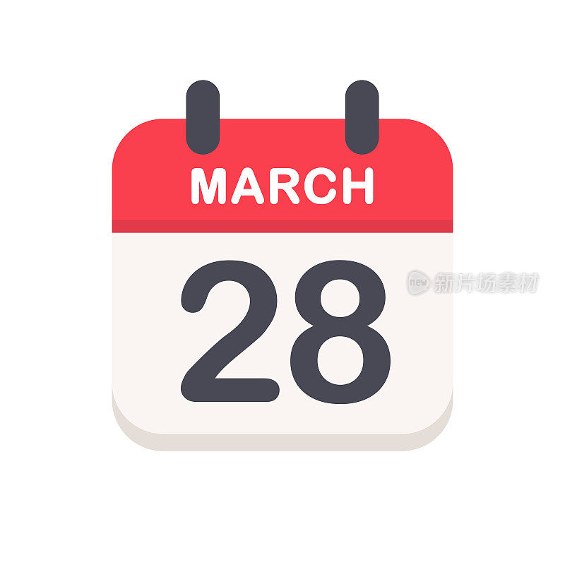 3月28日-日历图标