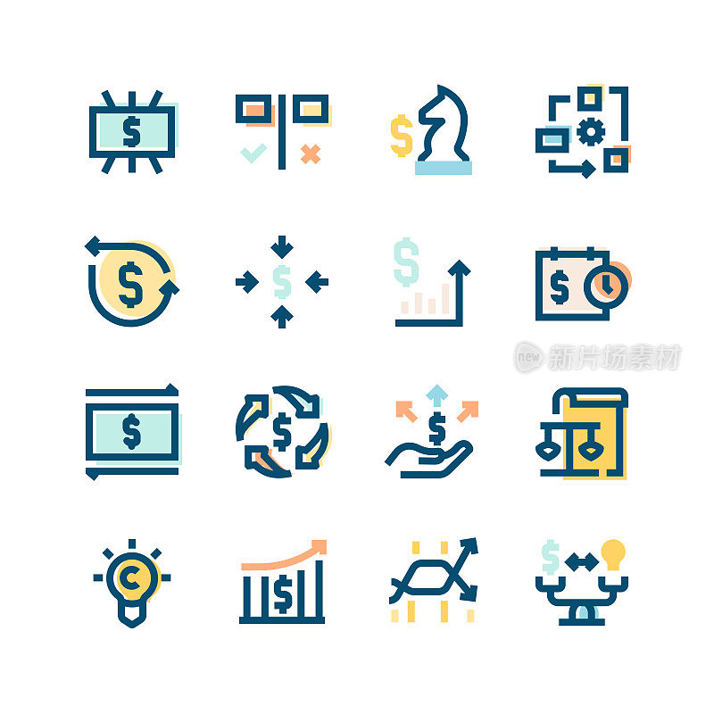 业务管理图标集