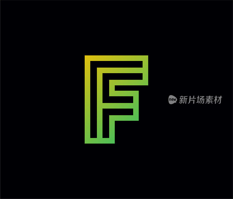 基于F字母的Logo