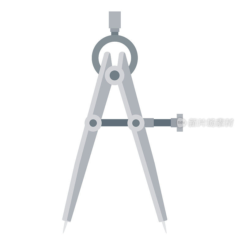 指南针图标上透明的背景