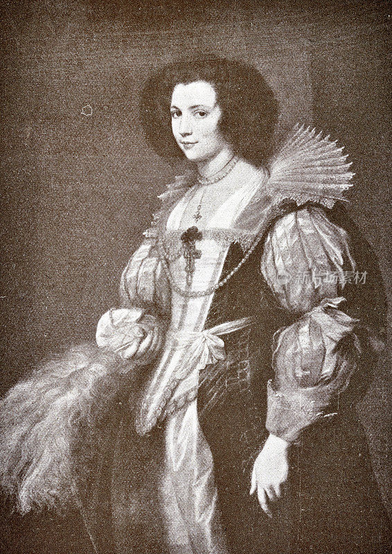 塔菲斯的玛丽・路易丝，一位年轻女士的肖像