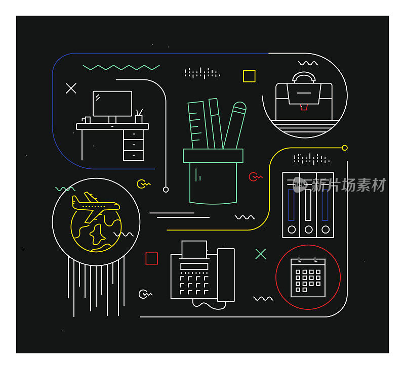 现代插图业务要领设计。