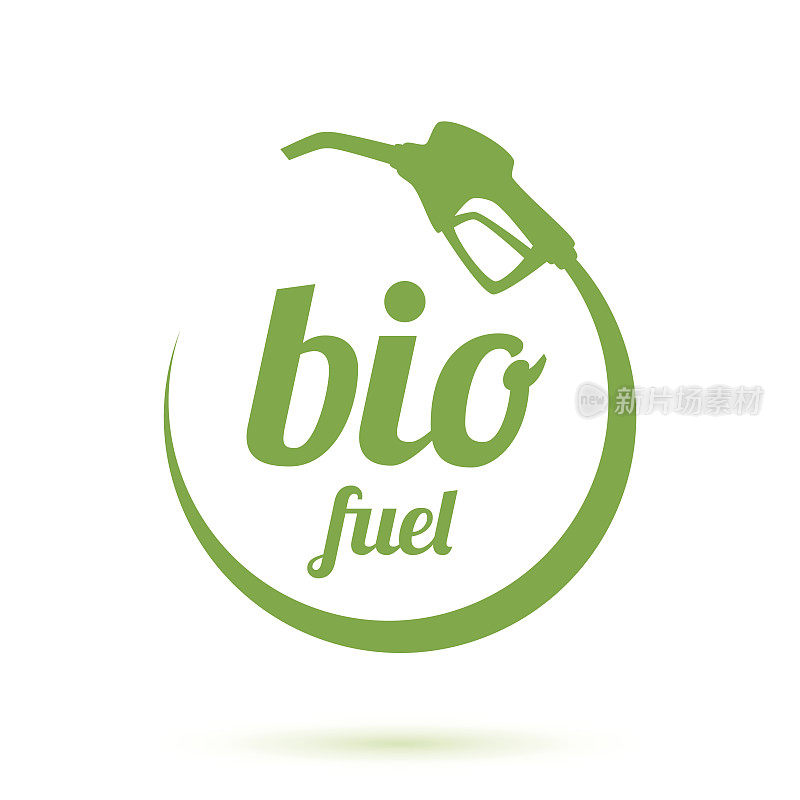 生物燃料的图标