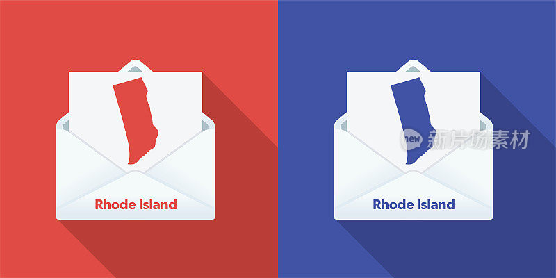 美国选举邮件投票:罗德岛州