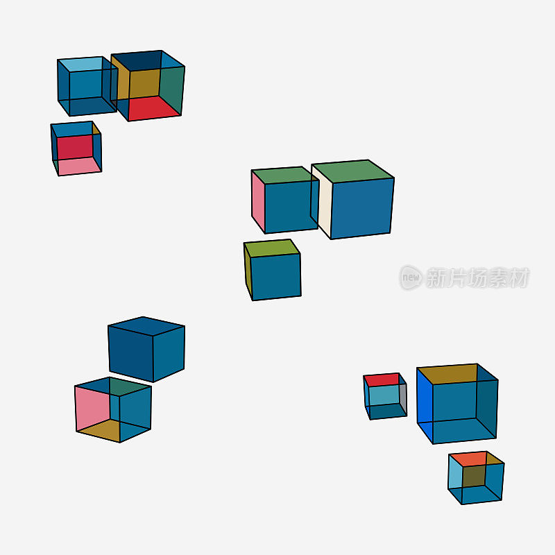 立方体模式设计