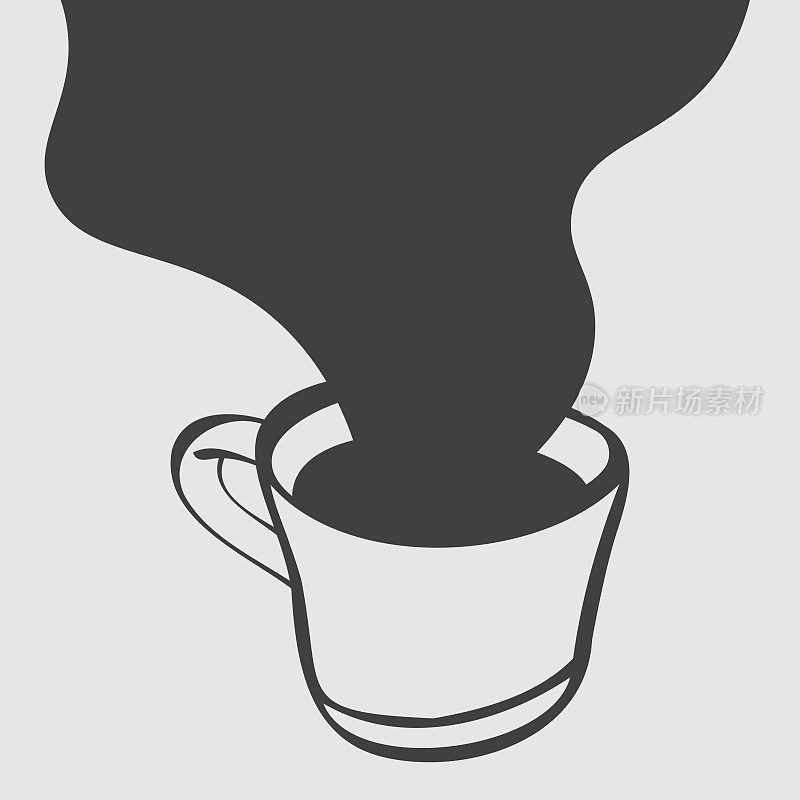 咖啡杯插图