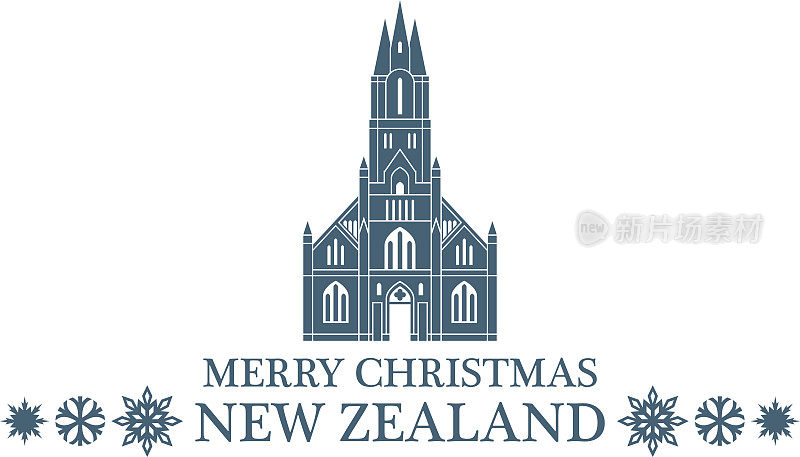 圣诞快乐，新西兰