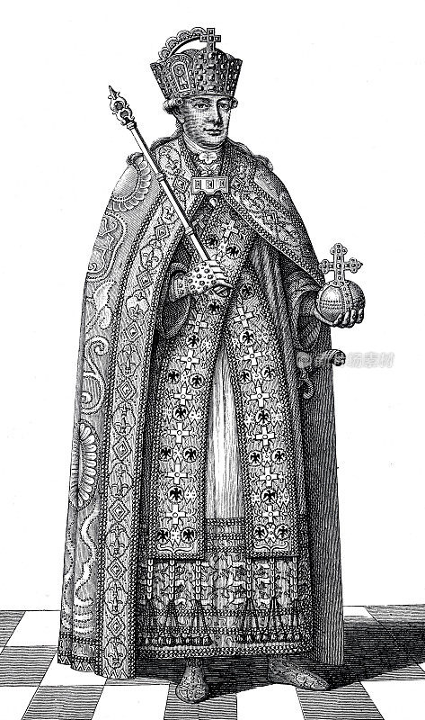 利奥波德二世，神圣罗马帝国的皇帝，波西米亚、克罗地亚和匈牙利的国王