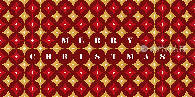 节日贺卡与现代几何背景。