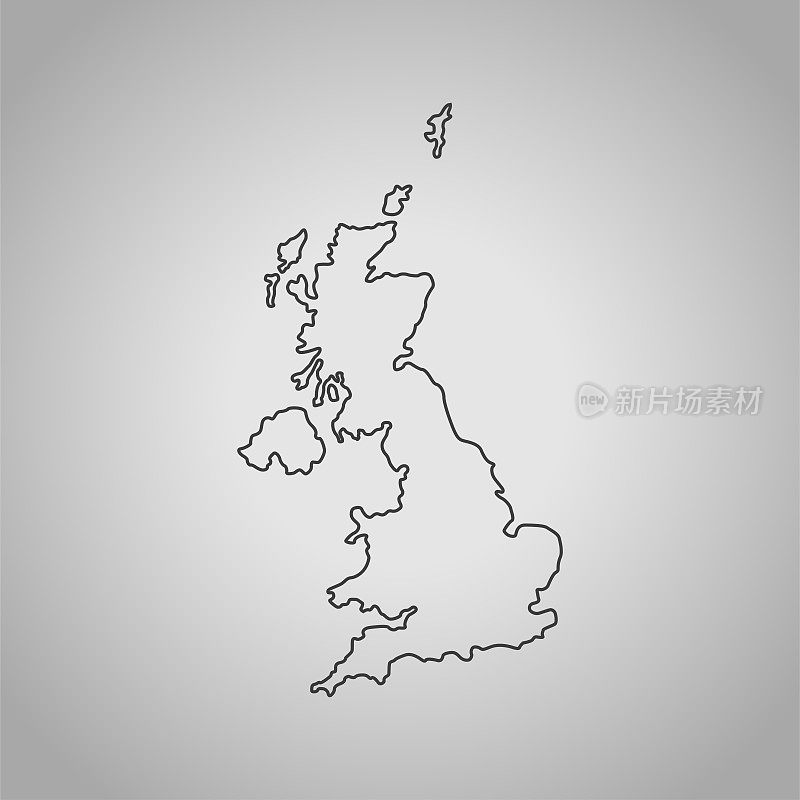 英国地图