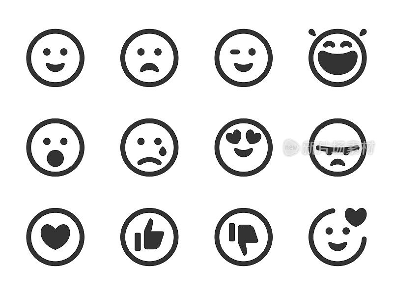 社交媒体的表情符号