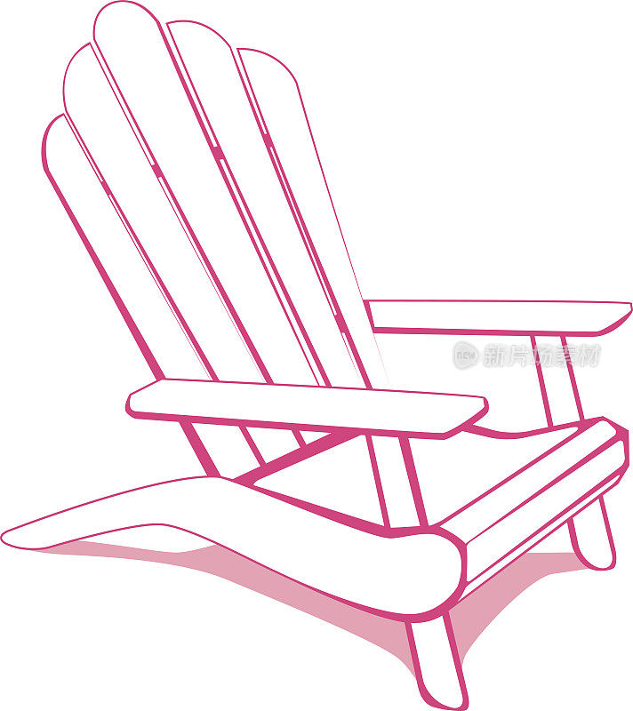 阿迪朗达克沙滩椅