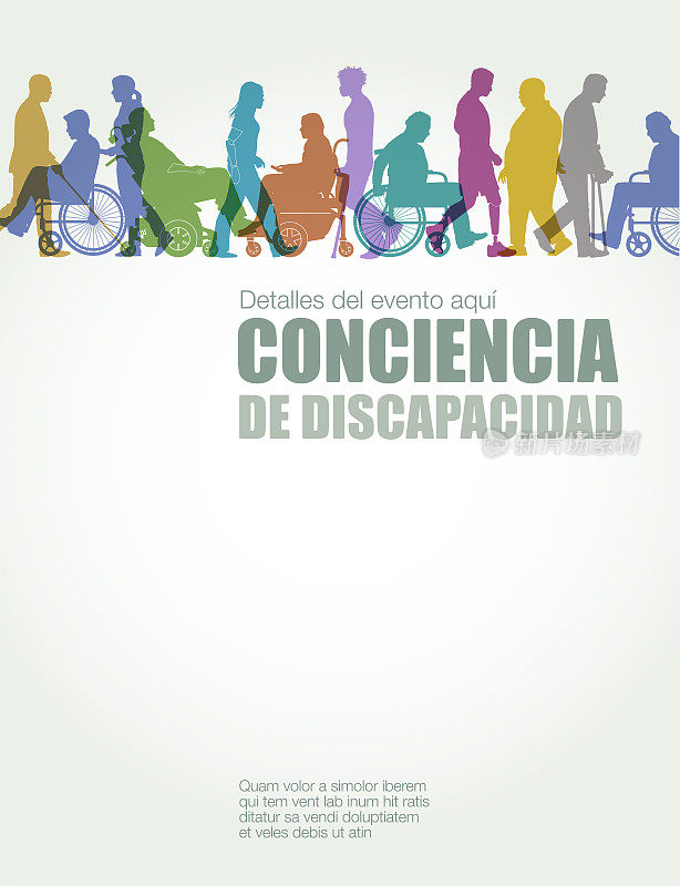残疾意识设计范本(西班牙文)