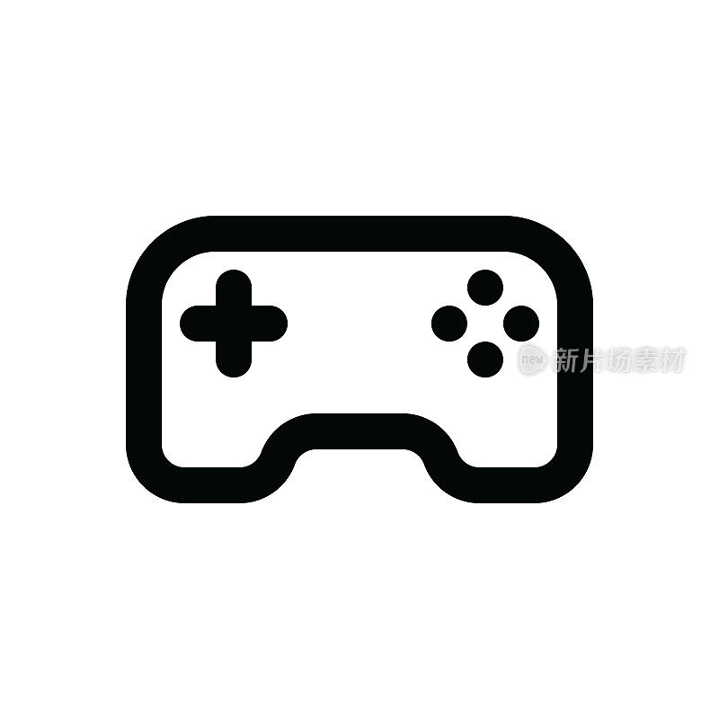 设备细线图标-可编辑笔画