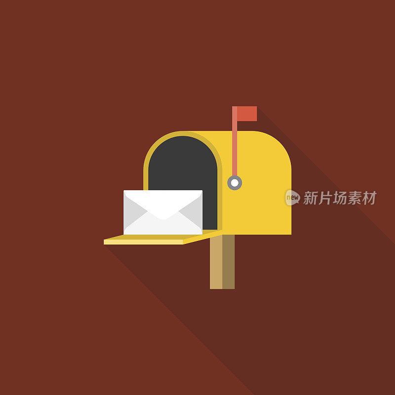 信里面打开黄色邮箱邮寄
