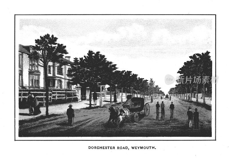 多切斯特路韦茅斯&梅尔库姆里吉斯;韦茅斯观点专辑1893