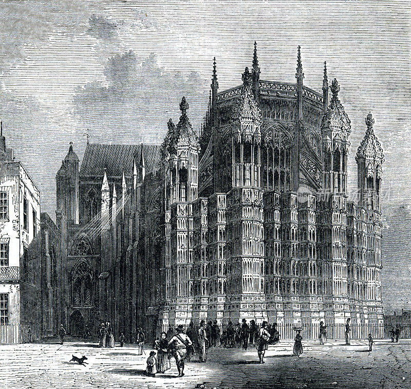 19世纪伦敦亨利七世国王教堂