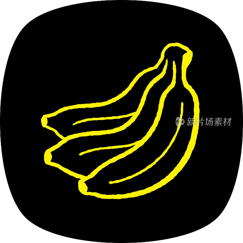 香蕉涂鸦3