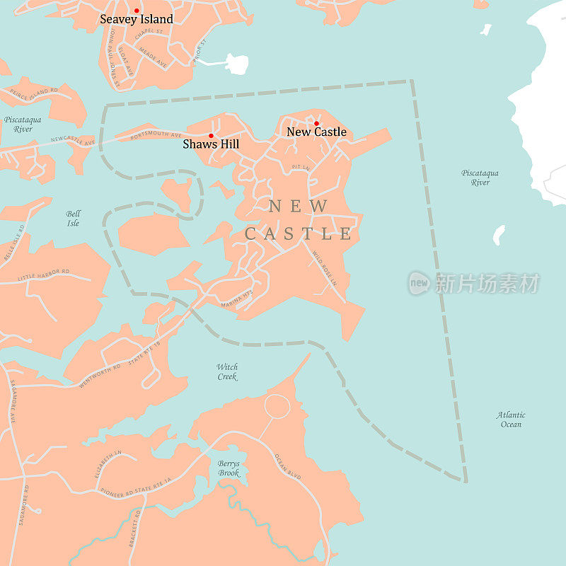 NH罗金厄姆新城矢量地图