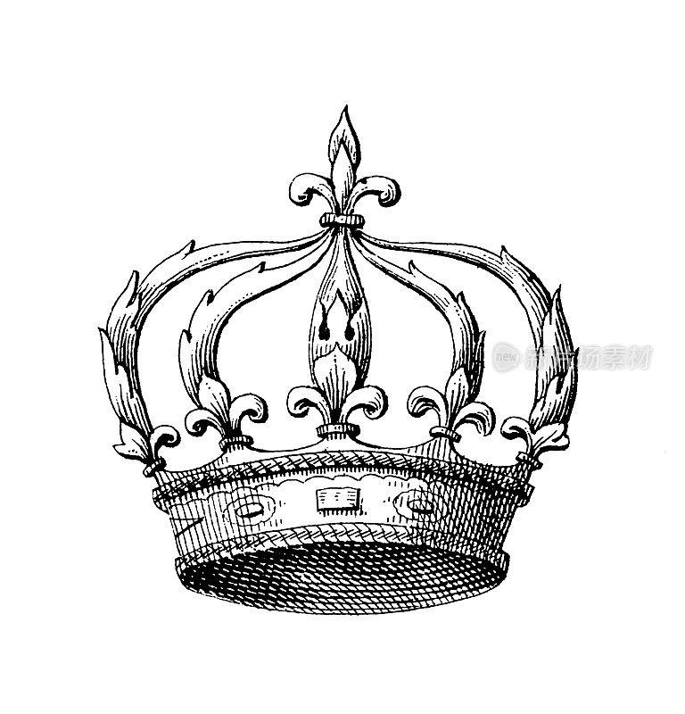 法国皇家皇冠是君主制和等级的历史象征